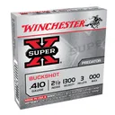 WINCHESTER Super-X 410Ga 2.5in 3 Pellets 000 Buck 5rd Box Shotshells (XB41000) - Winchester Ammo