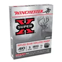 WINCHESTER Super-X .410Ga 1/4oz 3in Rifled Slug 5rd Box Shotshells (X413RS5) - Winchester Ammo