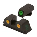 MEPROLIGHT Green,Orange Front & Rear Iron Sight for Glock 42,43 (ML10220O) - Meprolight
