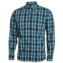 SITKA Mens Globetrotter Shirt LS Pond Plaid Shirt (80031-PP) - Sitka