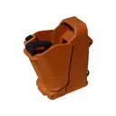 MAGLULA UpLULA 9mm to .45 ACP Orange Brown Universal Pistol Mag Loader (UP60BO) - Maglula
