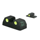 MEPROLIGHT Tru-Dot Kahr K9,K40 Tritium Fiber Optic Green,Green Front & Rear Iron Sight (ML15120) - Meprolight