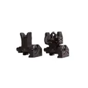 TROY Micro M4 Front & Rear Folding Tritium BattleSight Set, Black (SSIG-MCM-STBT-01) - TROY Industries