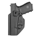MFT Ambidextrous Appendix IWB/OWB Holster for Glock 19/23 (HGL19AIWBA-BL) - Mission First Tactical