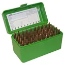 MTM CASE-GARD R-50 Series 50rd Green Large Rifle Ammo Box (RLLD5010) - MTM Case-gard