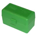 MTM CASE-GARD R-50 Series 50rd Green Small Rifle Ammo Box (RS5010) - MTM Case-gard