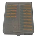 MTM CASE-GARD 44Mag 18rd Clear Smoke Handgun Ammo Wallet (W184441) - MTM Case-gard