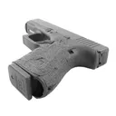 TALON GRIPS for Glock 19/23/25/32/38 Gen1-3 Black Textured Rubber Grip (104R) - Talon Grips Inc
