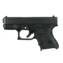 TALON GRIPS for Glock 26/27/28/33/39 Gen4 No Backstrap in Black Rubber (116R) - Talon Grips Inc