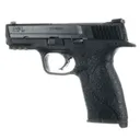 TALON GRIPS for Smith & Wesson M&P Full Size .22/9mm/.357/.40 Small Backstrap in Black Rubber (703R) - TALON Grips