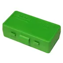 MTM CASE-GARD P-50 Series 50rd Green Small Handgun Ammo Box (P509M10) - MTM Case-gard