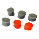 WALKER'S Silicon Orange/Flat Dark Earth 3-Pack Putty Ear Plug (GWP-SILPLG-OFDE) - Walkers Game Ear