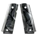 HOGUE 1911 Government Polymer Black Pearlized Grip Panels (45418) - Hogue