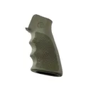 HOGUE AR15/M16 OD Green OverMolded Grip with Finger Grooves (15001) - Hogue