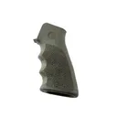 HOGUE AR15/M16 Ghillie Green OverMolded Grip with Finger Grooves (15881) - Hogue