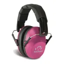 WALKERS GAME EAR Pro Low Profile Folding Passive Pink Muff (GWP-FPM1-PNK) - Walkers Game Ear