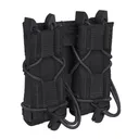 HIGH SPEED GEAR Double Pistol TACO MOLLE Black Magazine Pouch (11PT02BK) - High Speed Gear