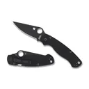 SPYDERCO Para Military 2 G-10 Black Blade Knife (C81GPBK2) - Spyderco