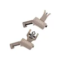 TROY M4 Front and Dioptic Rear 45 Degree Offset Folding BattleSights (SSIG-45S-MDFT-00) - TROY Industries