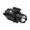 NCSTAR Tactical QR 200 Lumen LED Flashlight/Red Laser Combo (AQPFLS) - Ncstar