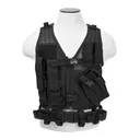 NCSTAR Tactical Black XL-XXL Vest (CTVL2916B) - NcSTAR