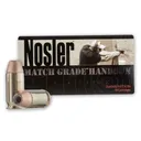 NOSLER Match Grade 45 ACP 185gr JHP 50Box/10Case Handgun Ammo (51271) - Nosler