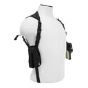 NCSTAR Ambidextrous Double Magazine Holder And Black Shoulder Holster (CV2909) - Ncstar
