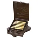 MTM CASE-GARD 9rd Brown Rifle Large Ammo Wallet (W9LM70) - MTM Case-gard