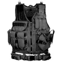 UTG Law Enforcement Black Tactical Vest (PVC-V547BT) - Leapers UTG