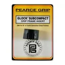 PEARCE GRIP Black Grip Frame Insert for Glock Subcompact 26/39 (PGGFISC) - Pearce Grip