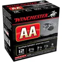 WINCHESTER AA 12Ga 2.75in #9 25rd Box Shotshell (AASC129) - Winchester Ammo