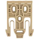 SAFARILAND 19 QLS Quick Locking System Single Coyote Brown Holster Fork (6004-19-76) - Safariland