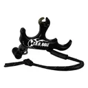 T.R.U. BALL ARCHERY Rave 3 Finger Black Thumb Trigger Release (TRV3-BK) - TRU Ball