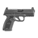 FN AMERICA FN 509M NMS MRD 4in 2x10rd Black/Black Pistol (66-100588) - Fn America