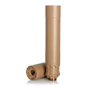 RUGGED SUPPRESSORS Obsidian45 45ACP 6.7x1.37in Flat Dark Earth Suppressor (OBSFDE45) - Rugged Suppressors