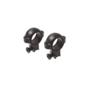 BURRIS Signature .22 Rings, 1 in., High, Grooved Receivers, Rimfire / Airgun, Matte Black (420556) - Burris