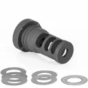 YANKEE HILL MACHINE 30 LT(A) 1/2-28 QD Muzzle Brake (YHM-4302-MB-28A) - Yankee Hill Machine