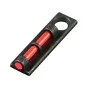 HIVIZ Flame Series Front Red Vent Ribbed Bead Replacement Shotgun Sight (FL2005-R) - Hiviz