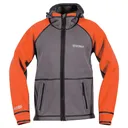 STORMR Men's Typhoon Neoprene Waterproof Smoke/Orange Jacket (R215MF-12) - Stormr