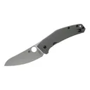SPYDERCO SpydieChef 3.32in LC200N Blade Titanium Handle Folding Knife (C211TIP) - Spyderco