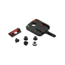 HIVIZ Mini-Comp Removeable Bead Front Green-Red-Orange Vent Ribbed Shotgun Sight (PM2011) - HIVIZ