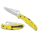 SPYDERCO Pacific Salt 2 SpyderEdge Blade/Yellow FRN Folding Knife (C91SYL2) - Spyderco