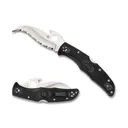 SPYDERCO Matriarch 2 Lightweight 3.57in Emerson Opener Black Knife (C12SBK2W) - Spyderco