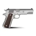 SPRINGFIELD ARMORY 1911 Mil-Spec .45 ACP 5in 7rd Stainless Steel Handgun (PBD9151L) - Springfield Armory