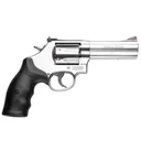 S&W 686 Plus 357 Mag,38 Special +P 4in 7rd Satin Stainless Revolver (164194) - Smith and Wesson