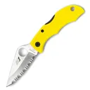 SPYDERCO Ladybug 3 Salt 1.94in SpyderEdge Blade/FRN Yellow Folding Knife (LYLS3) - Spyderco