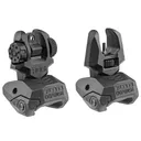 FAB DEFENSE Poly Flip-Up Front And Rear Sight Set (FX-FRBSKIT) - Mako/Fab Defense