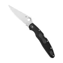 SPYDERCO Police Model 4 Lightweight 4.39in Black Knife (C07PBK4) - Spyderco