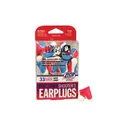HOWARD LEIGHT Super Leight Foam Red/White/Blue NRR 33 w/o Cord Earplugs (01891) - Howard Leight