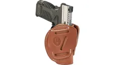 1791 Gunleather 3 Way Holster for Size 4 Handguns (Springfield XD  XD-S / Walther G2C  PPS) Leather - 1791 Gunleather